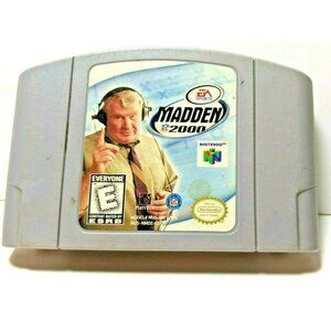 Madden NFL 2000 Nintendo 64 Game Cartridge